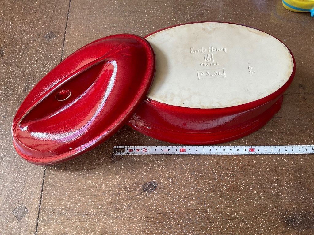 Emile Henry terrine, Ophalen, Overige merken, Vintage, Porselein
