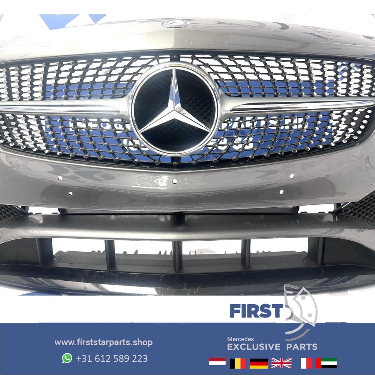 W176 BUMPER FACELIFT AMG LINE VOORBUMPER Mercedes A Klasse 2, Auto-onderdelen, Gebruikt, -, Voor, Ophalen of Verzenden