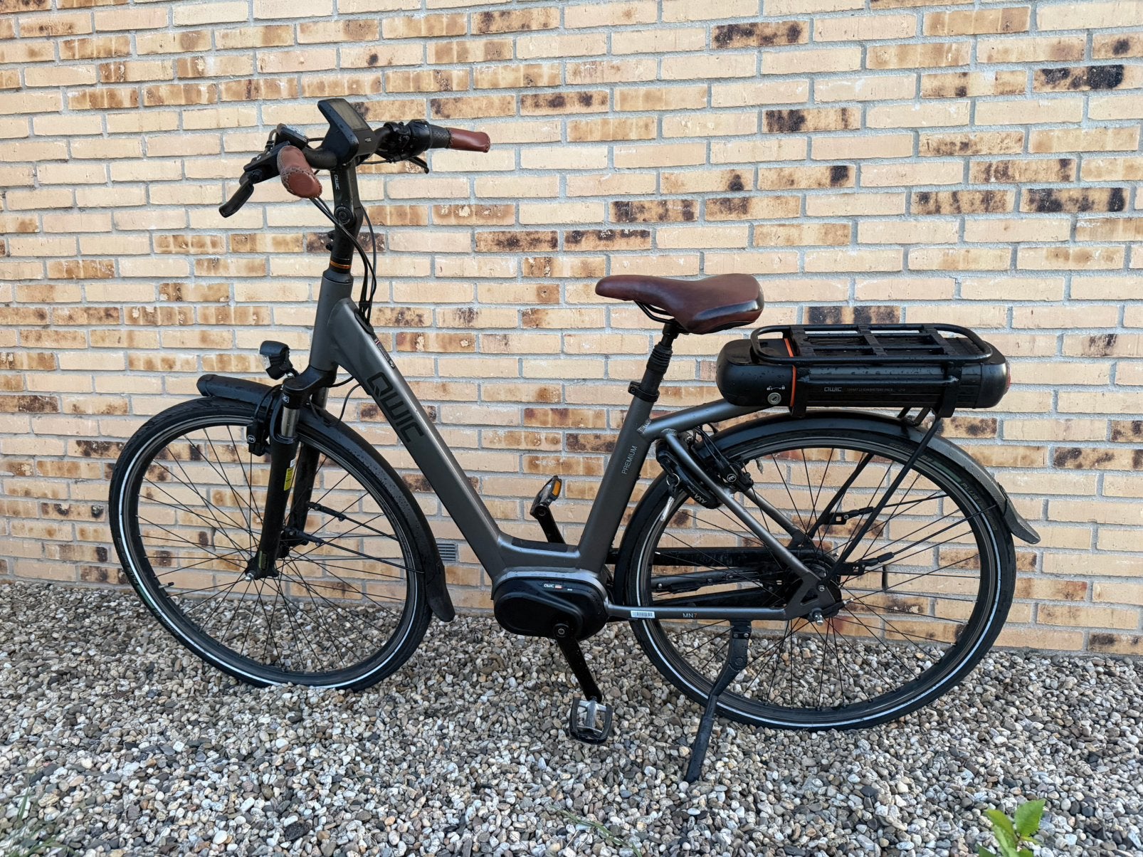 Set Als nieuwe Qwic MN7 Premium met Bafang 80NM middenmotor, Velgrem, Versnellingen, Zo goed als nieuw, Ophalen