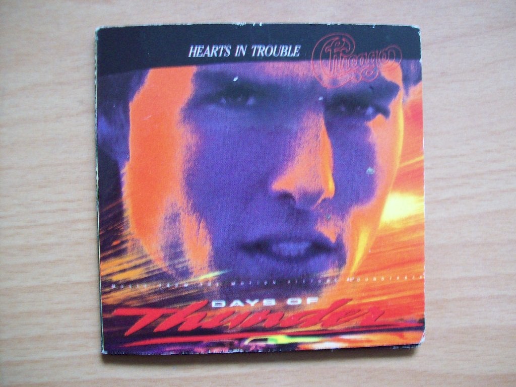 Chicago - Hearts In Trouble (Days of Thunder) 3-track CD, Film en Theater, Ophalen of Verzenden, Zo goed als nieuw, Single