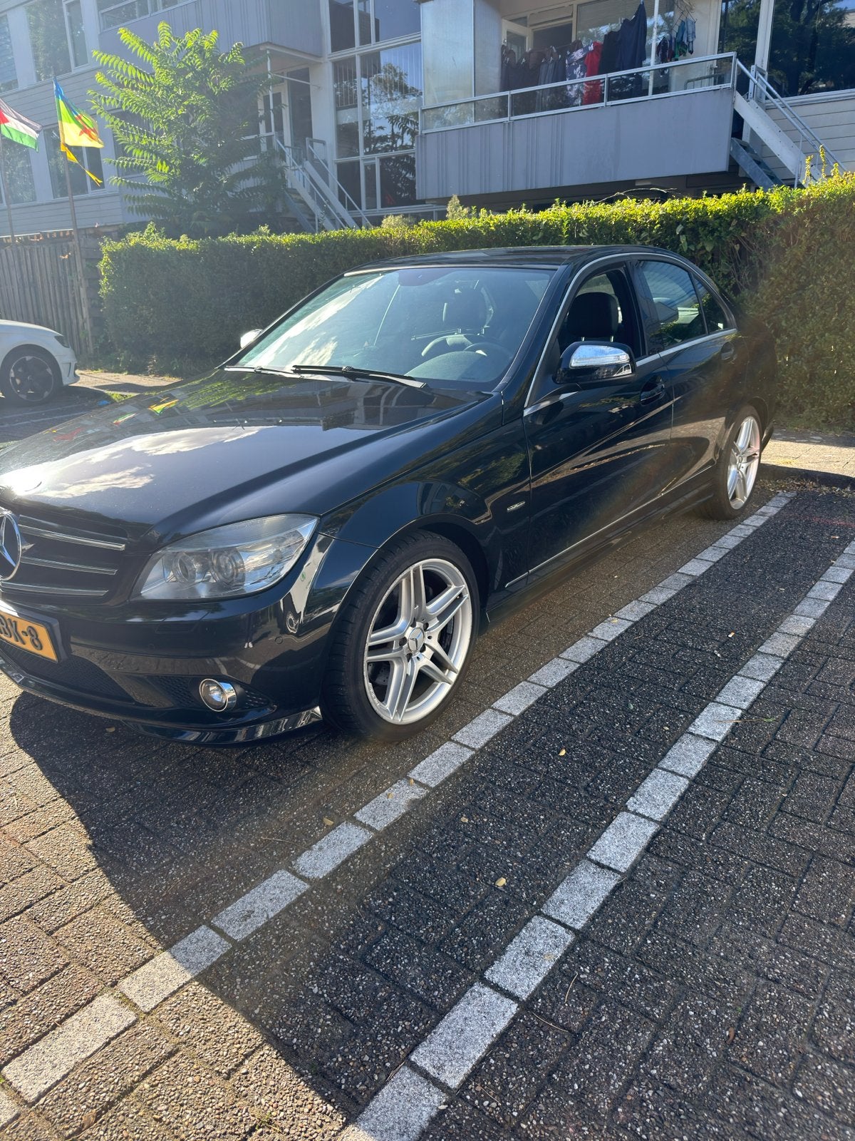 Mercedes-Benz C-Klasse 3.0 C280 Sedan AUT 4M 2009 Zwart, Automaat, 1800 kg, Zwart, 1535 kg