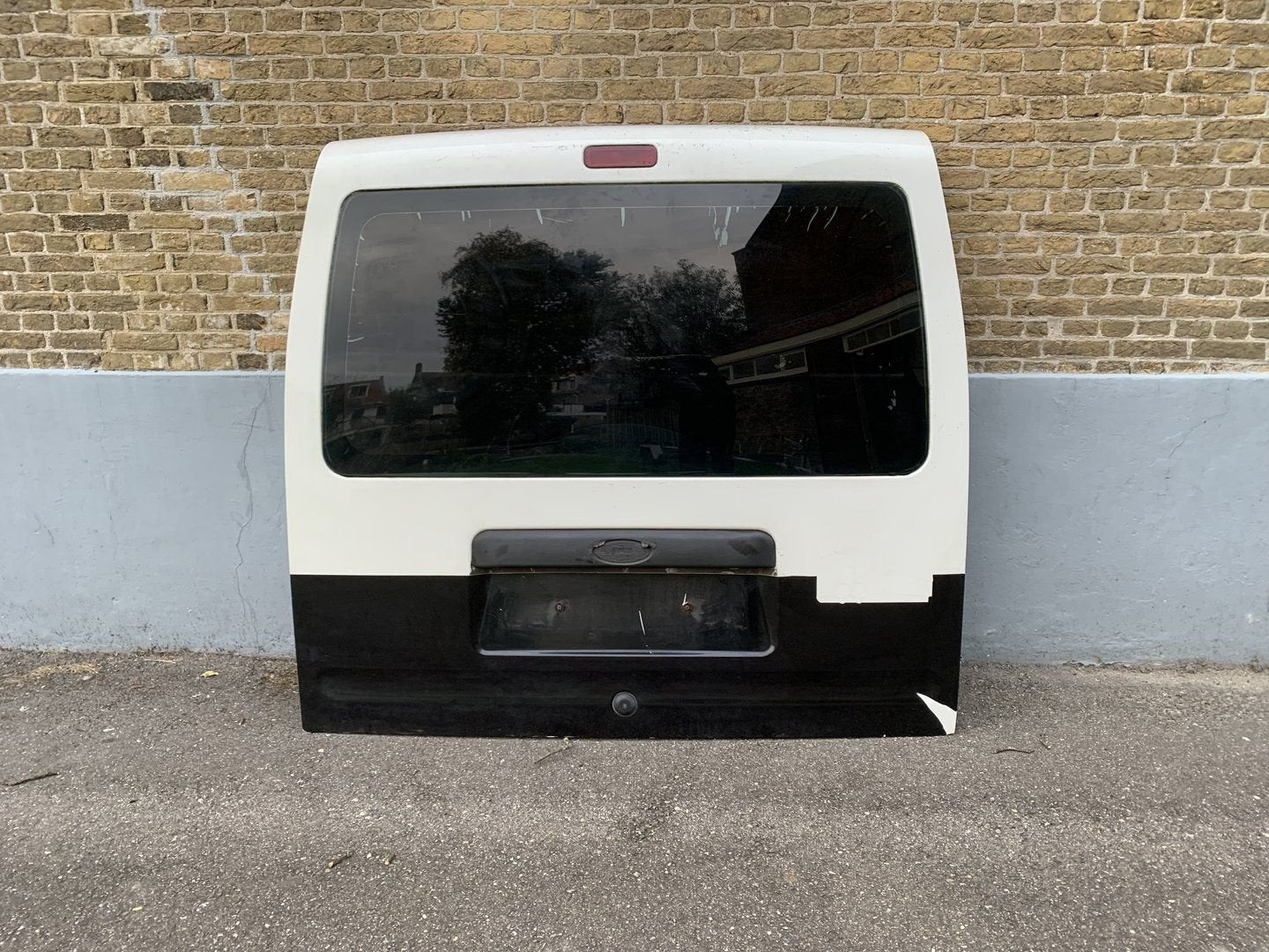 achterklep ford transit connect / tourneo 2002 tot 2013 ruit, Gebruikt, -, Ophalen of Verzenden, Ford