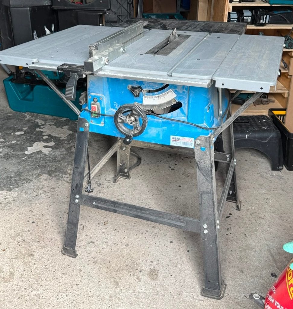 HBM zaagtafel/tafelzaag 250mm, Ophalen, Gebruikt, Cirkelzaag, 70 mm of meer