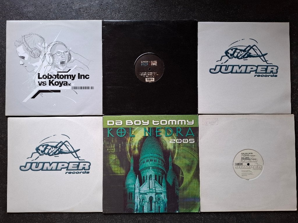Hardhouse en Jumpstyle vinyls (periode 90-00s) Losse verkoop, Cd's en Dvd's, Vinyl | Dance en House, LP, Gebruikt, House, Ophalen of Verzenden