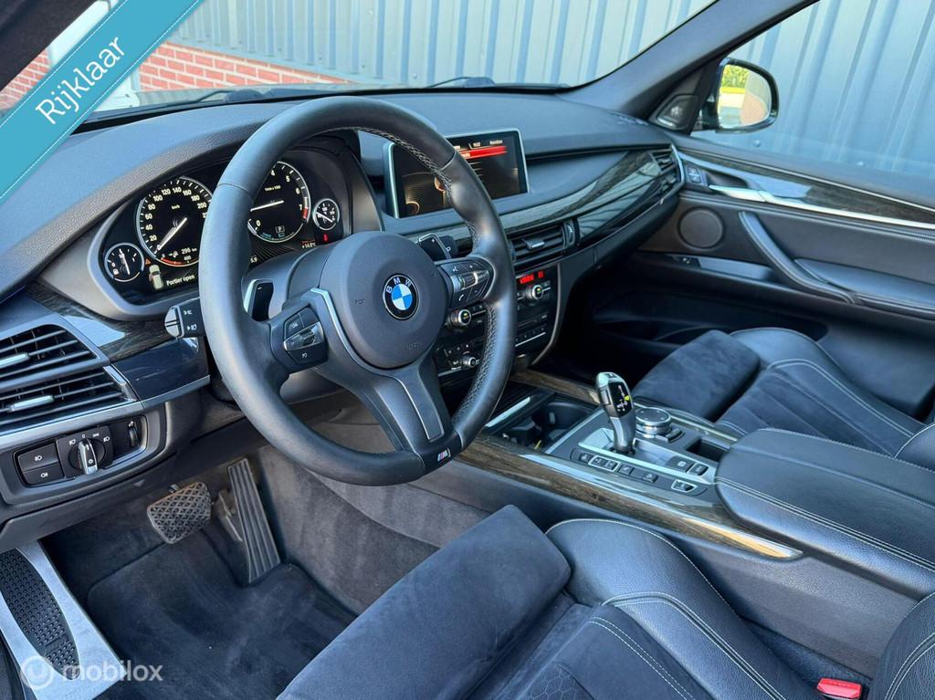 BMW X5 xDrive40e High Executive M-Sport Xenon Cruise NL Auto, Auto's, Gebruikt, 4 cilinders, Alcantara, Zwart