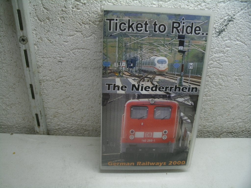 vhs 104a ticket to ride the niederrheim, Cd's en Dvd's, VHS | Kinderen en Jeugd, Alle leeftijden, Ophalen of Verzenden, Zo goed als nieuw