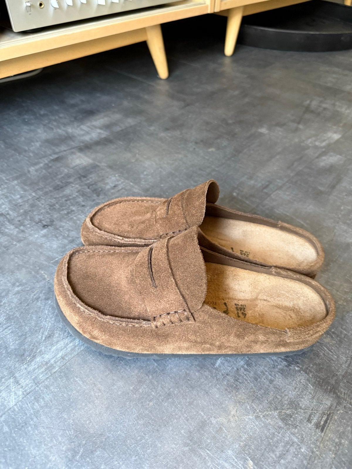 Birkenstock Muilen Maat 41 Naples cognac, Ophalen of Verzenden, Nieuw, Bruin, Sandalen of Muiltjes