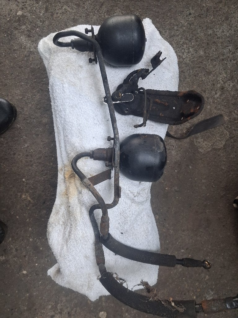STIKSTOF BOLLEN MET LEIDINGEN MERCEDESW124, Ophalen of Verzenden, Gebruikt, Mercedes-Benz