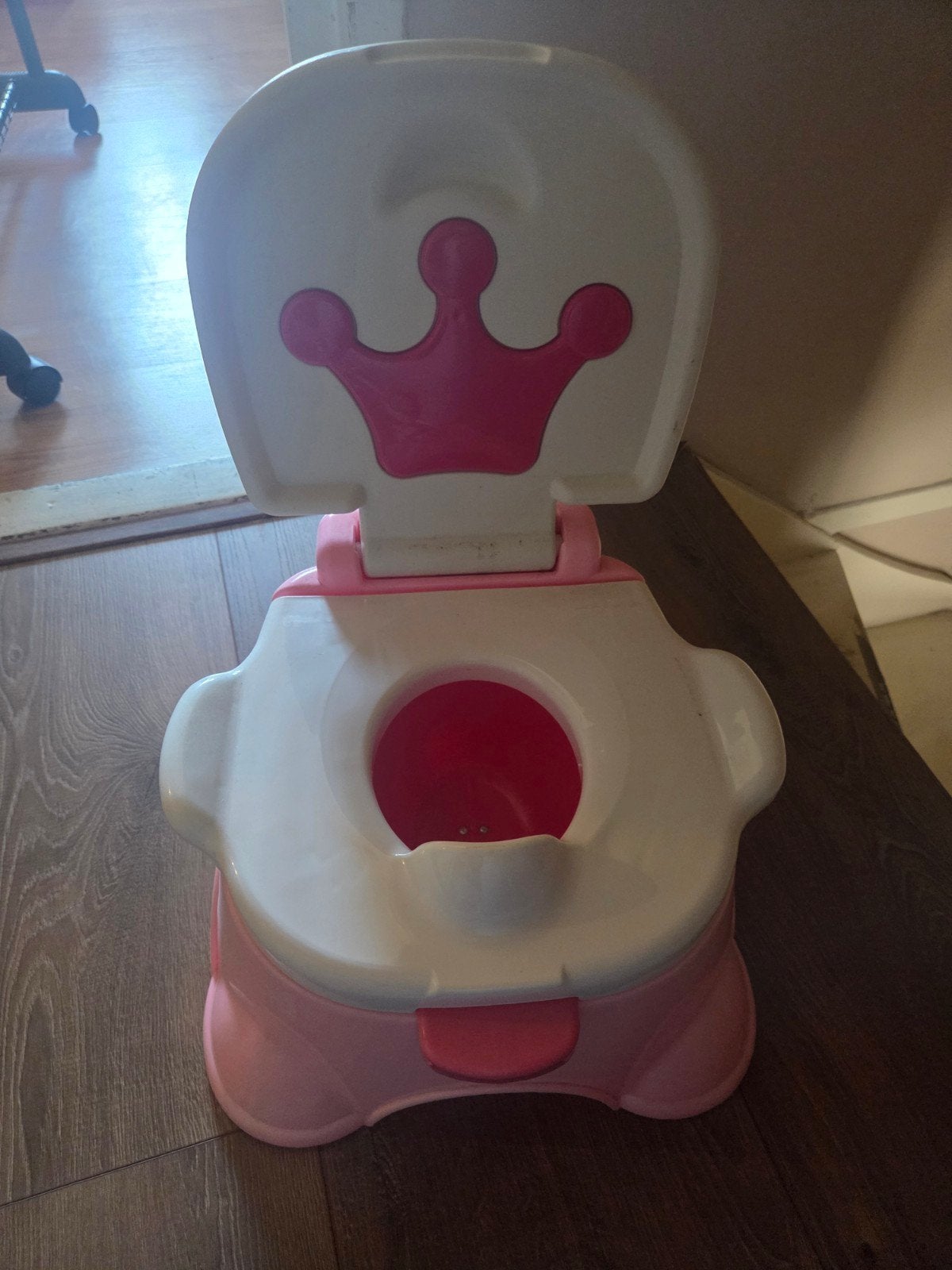 Plas potje met geluid en wc verkleiner, Ophalen, Gebruikt