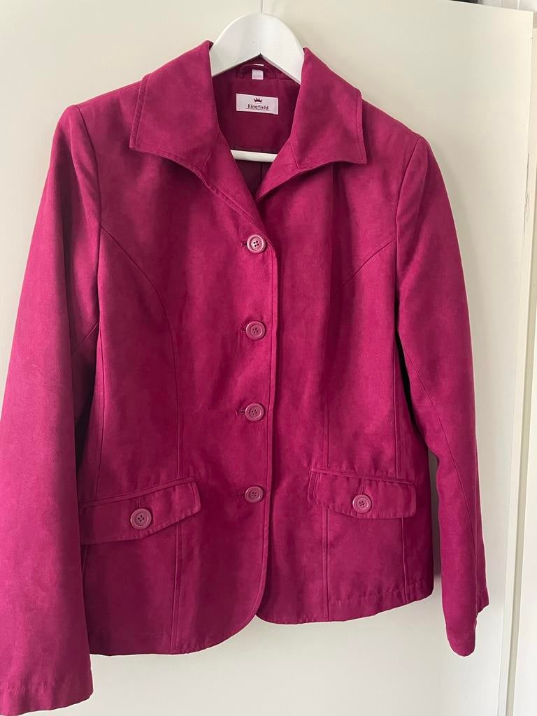 Jasje van het merk Kingfield, Kleding | Dames, Maat 38/40 (M), Ophalen of Verzenden, Jasje, Roze