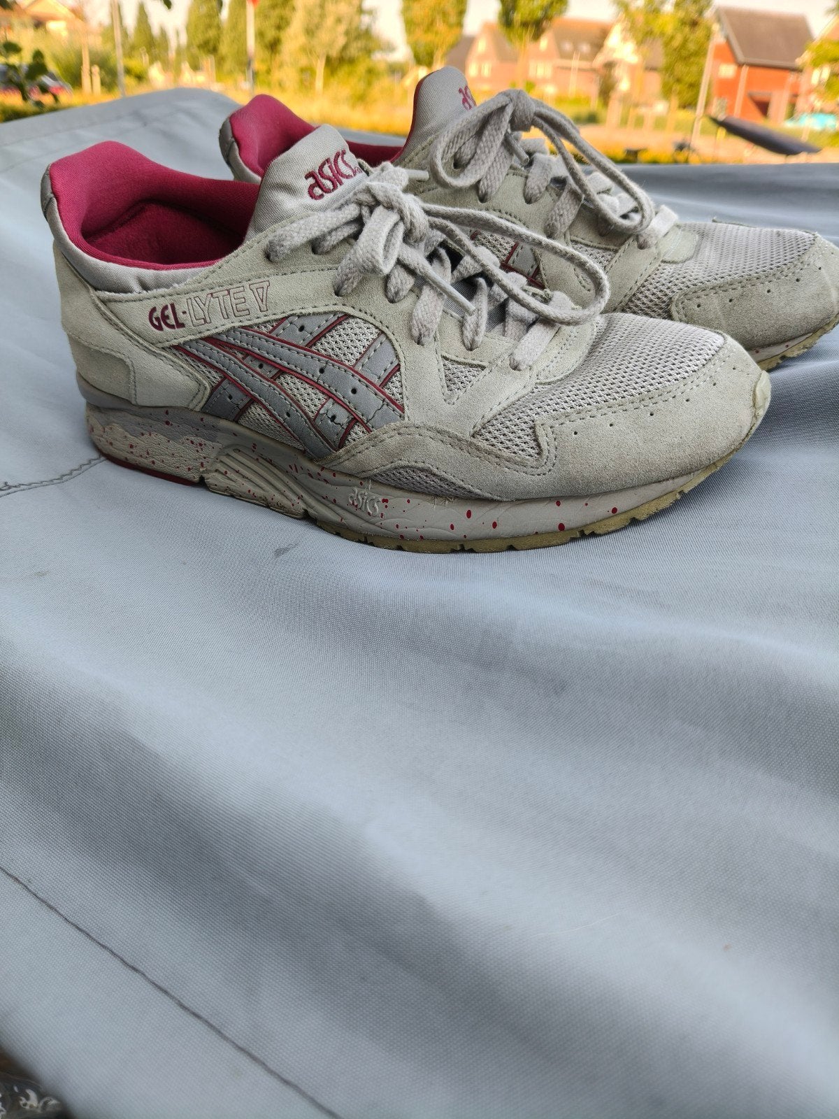 Asics Gel Lyte-V maat 38, Ophalen of Verzenden, Sneakers of Gympen, Grijs, Gedragen