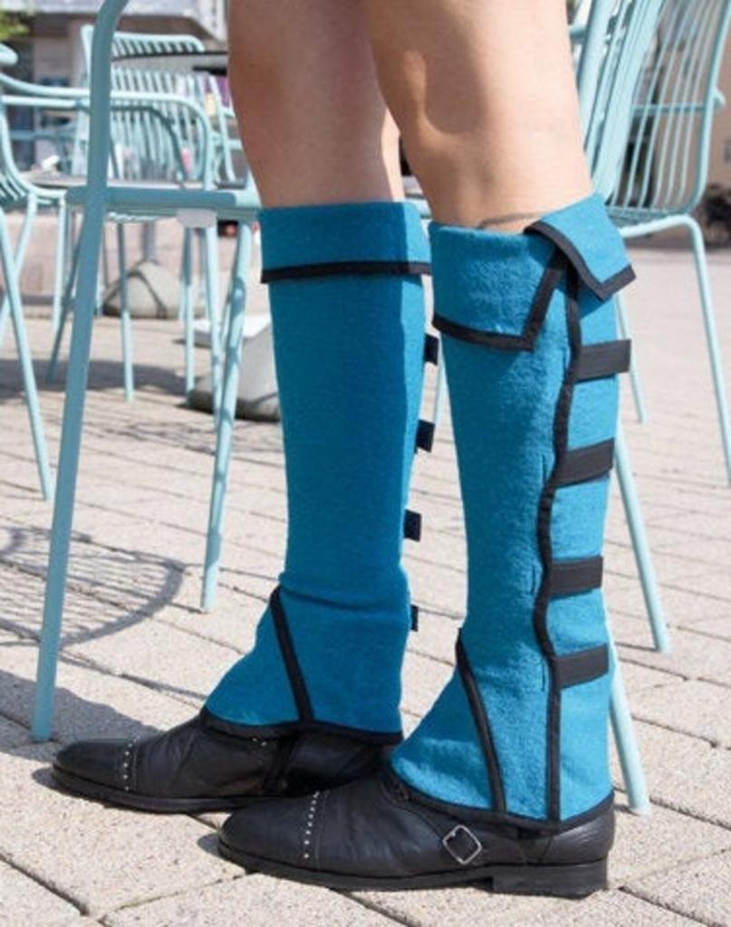 NIEUW prachtige beenwarmers van Dadarella UK - blauw, Sokken en Kniesokken, Blauw, Dadarella, Nieuw