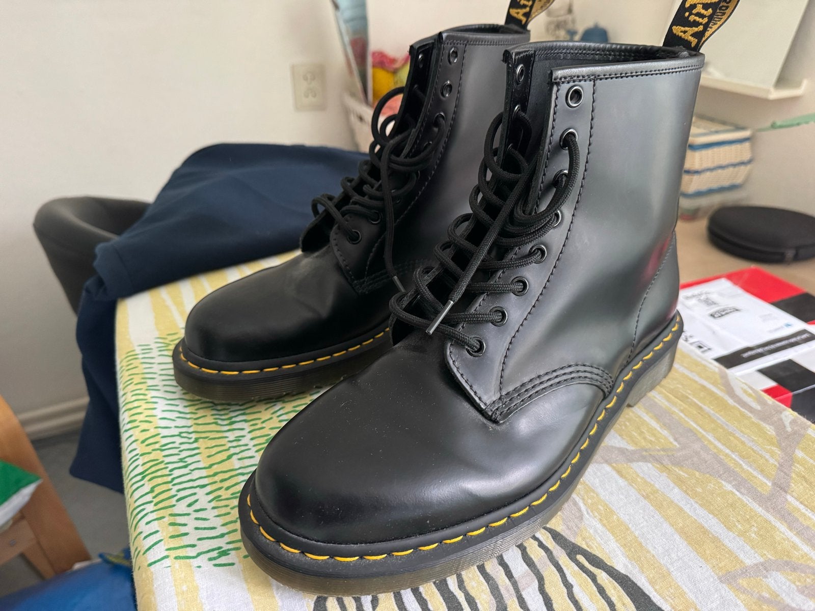 Dr. Martens laarzen - Zo goed als nieuw maat 45, Kleding | Heren, Schoenen, Zwart, Boots, Ophalen of Verzenden, Zo goed als nieuw