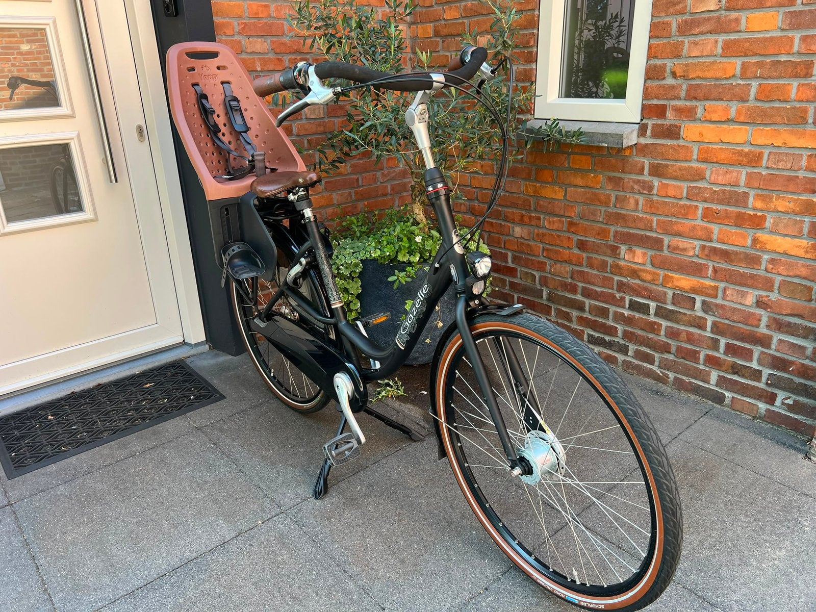 Perfect Gazelle Bloom Moederfiets 28 inch T7, Fietsen en Brommers, 53 tot 56 cm, Zo goed als nieuw, Gazelle, 1 zitje