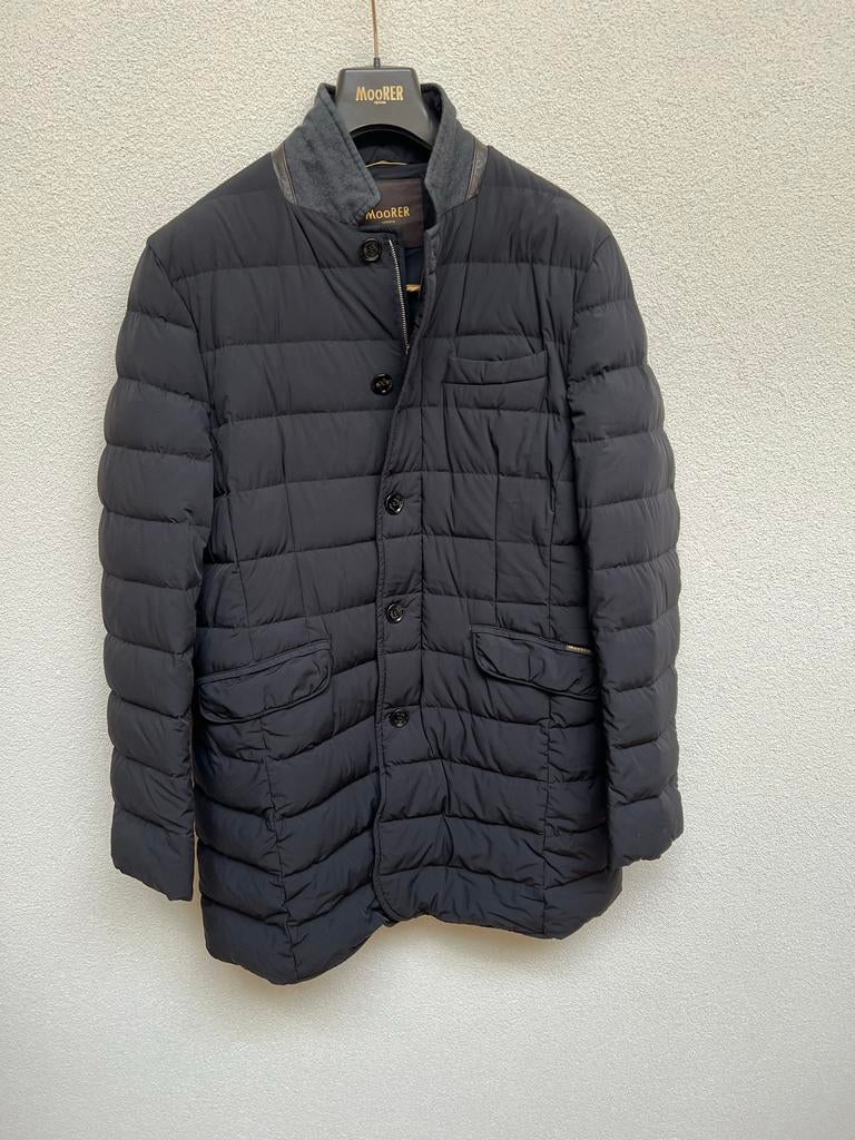 MooRER -Donsjas maat 52 - NP €1490,-, Kleding | Heren, Jassen | Winter, Ophalen of Verzenden, Zo goed als nieuw, Maat 52/54 (L)