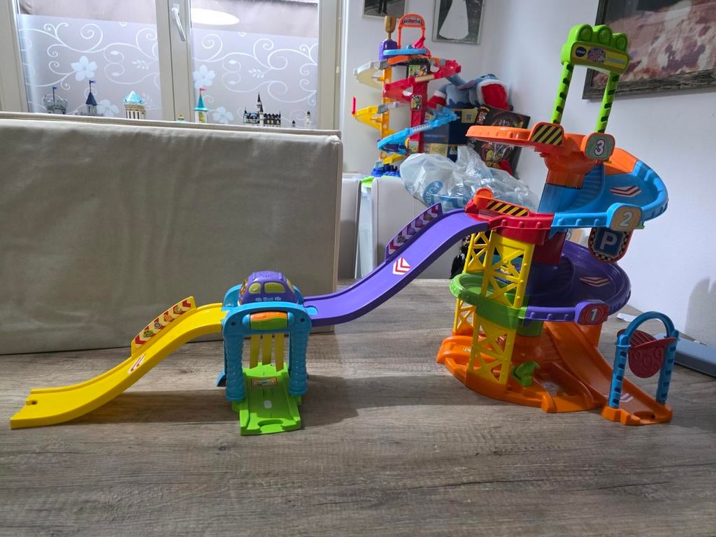Leuke toet toet auto van VTech, Ophalen of Verzenden, Zo goed als nieuw, Handmatig, Overige merken