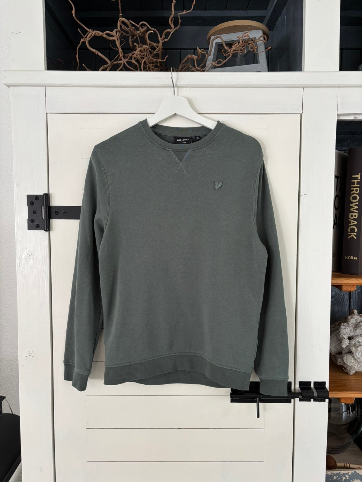 Lyle & Scott sweater groen 14/15, Ophalen of Verzenden, Zo goed als nieuw, Jongen, Trui of Vest