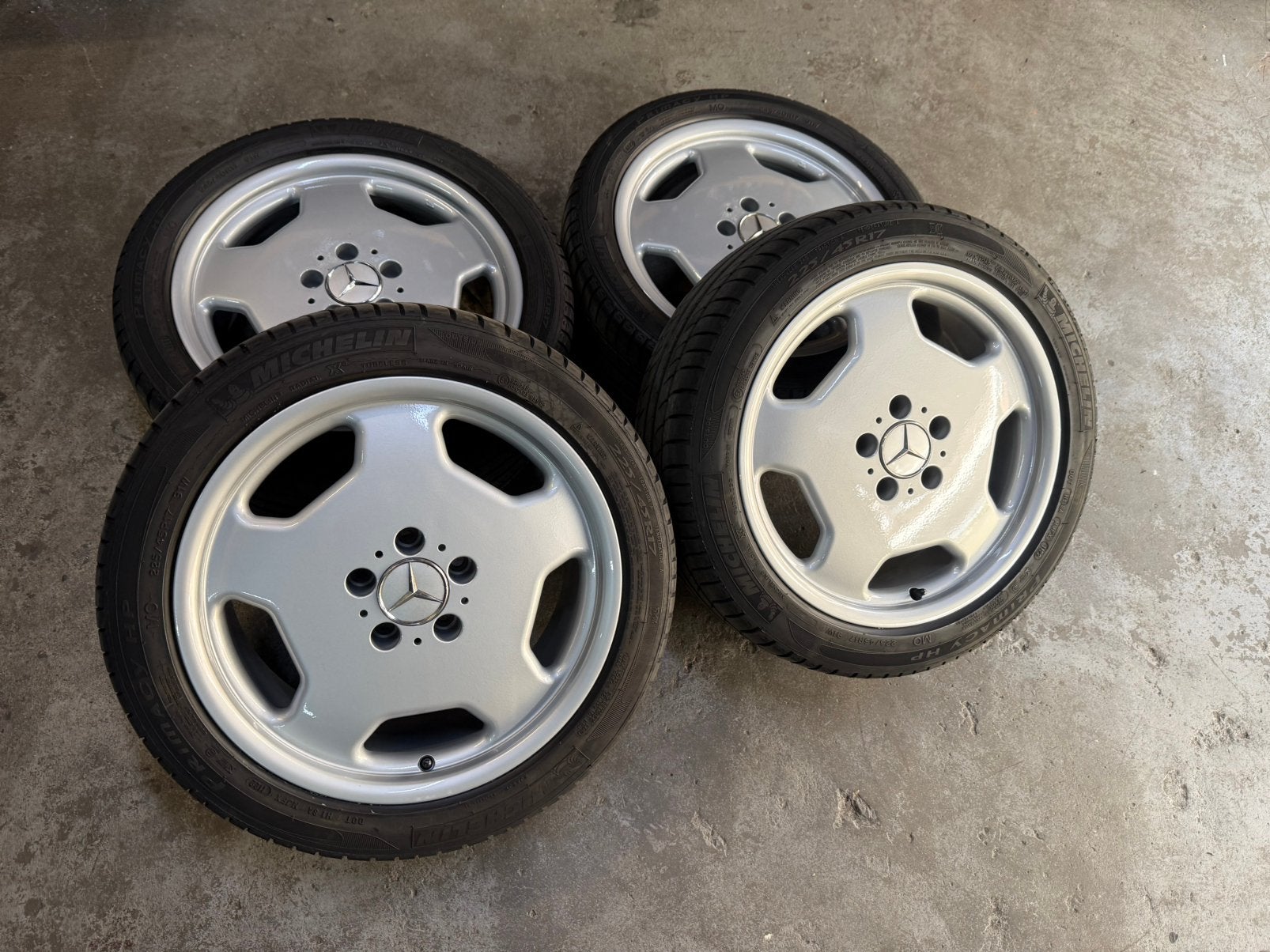 ✅ 17 inch IntraAMG Monoblock velgen 5x112 W124 W201 W208 202, Auto-onderdelen, Banden en Velgen, Gebruikt, Banden en Velgen, 17 inch