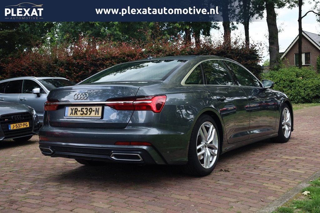 Audi A6 Limousine 45 TFSI Sport Pro Line S Aut. | 3x S-Line, Auto's, Audi, Gebruikt, 4 cilinders, Leder en Stof, Bedrijf