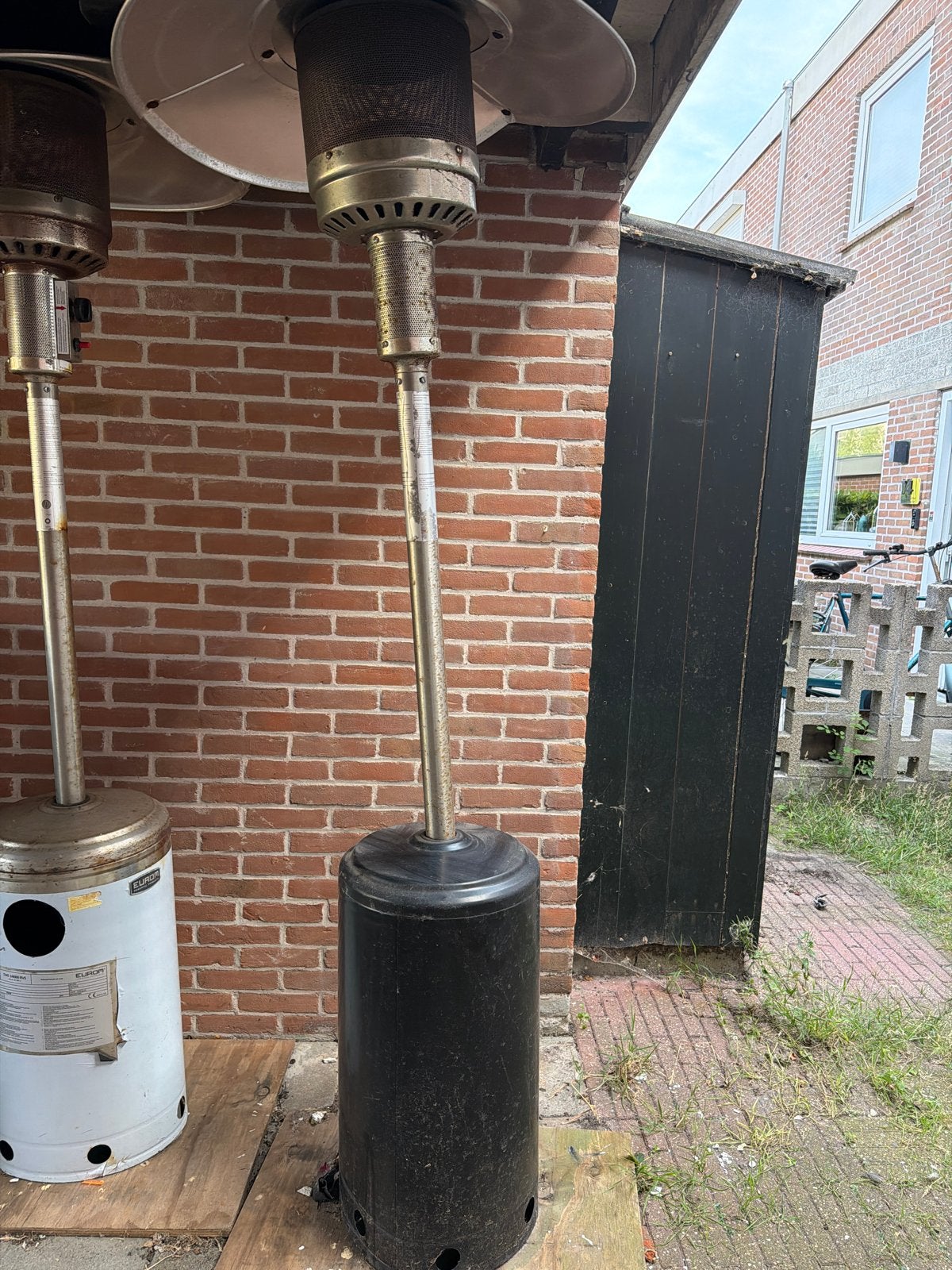 Terrasverwarmer GRATIS af te halen, Ophalen, Gebruikt, Gas, Vloer