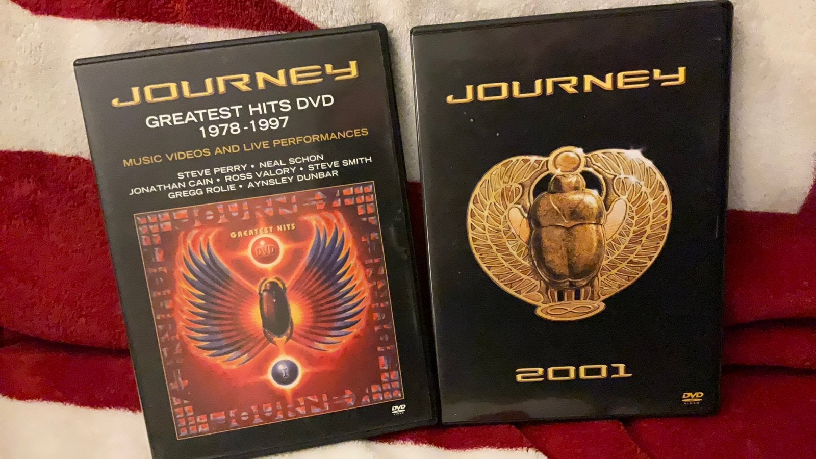 Journey 2001 & greatest hits 1978-1997 muziekdvds, Alle leeftijden, Ophalen of Verzenden, Zo goed als nieuw