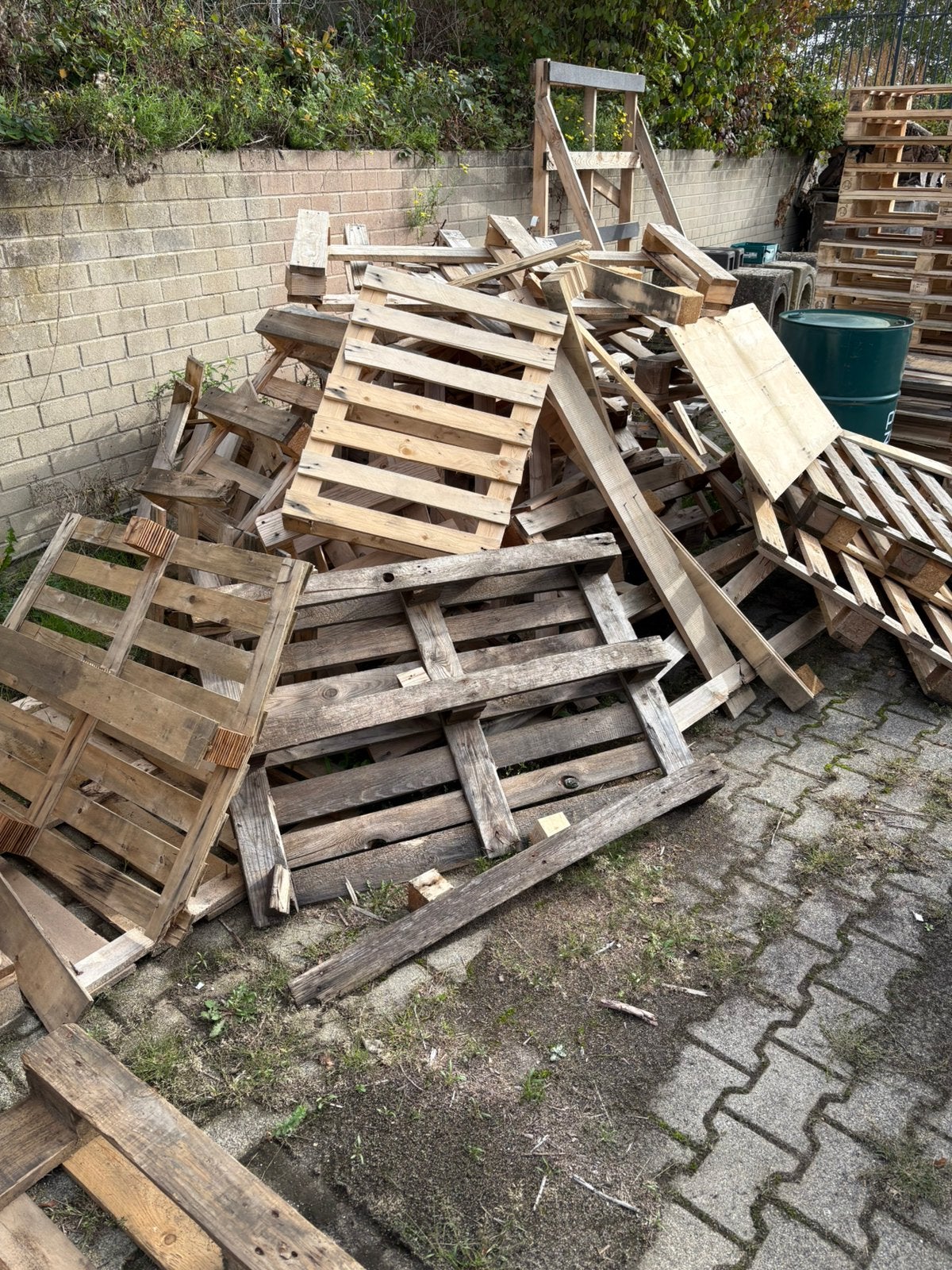 Gratis kachelhout, Minder dan 3 m³, Ophalen