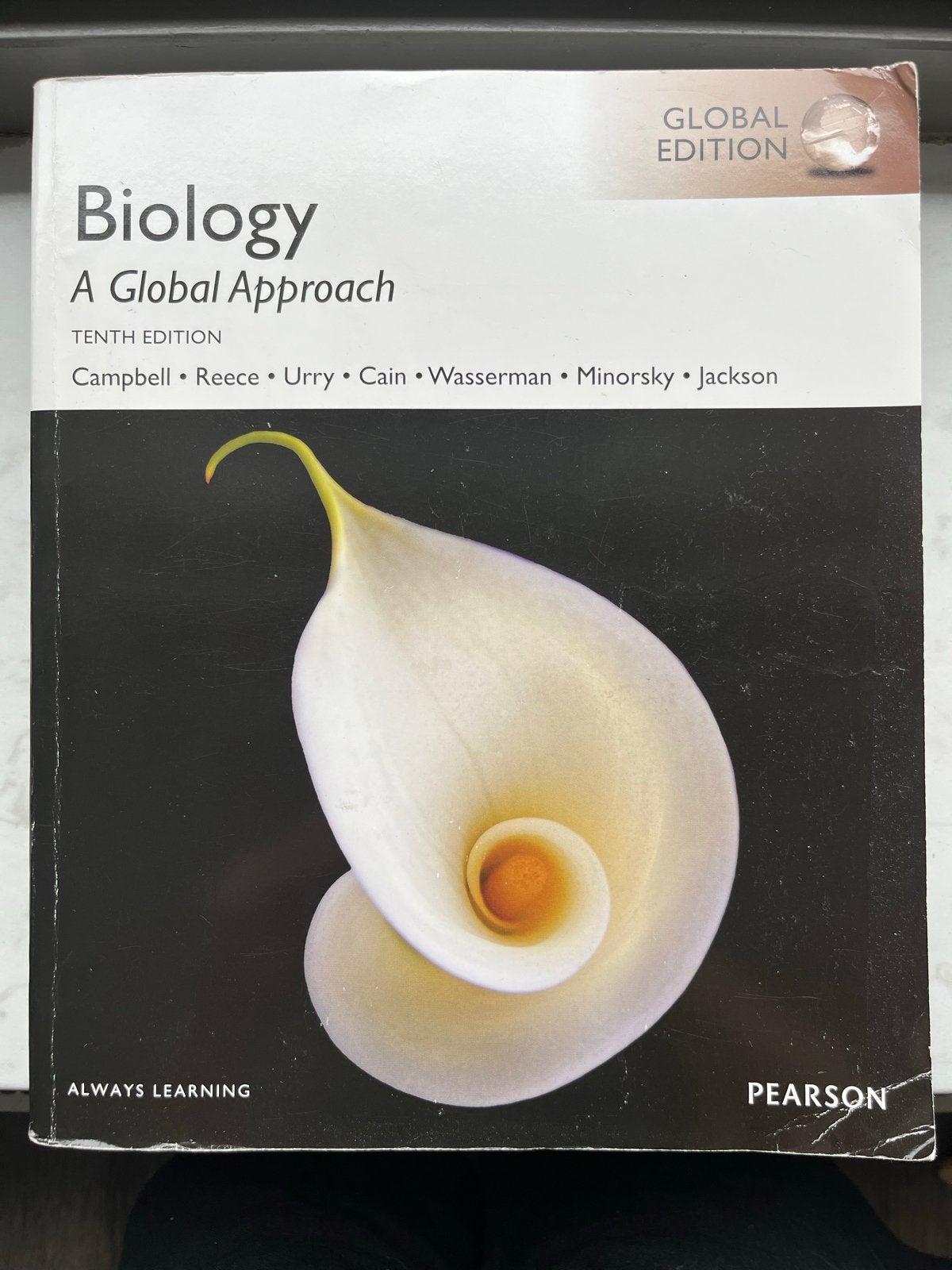 Biology: A Global Approach - Tiende Editie (Global Edition), Boeken, Ophalen of Verzenden, Beta, Zo goed als nieuw, HBO
