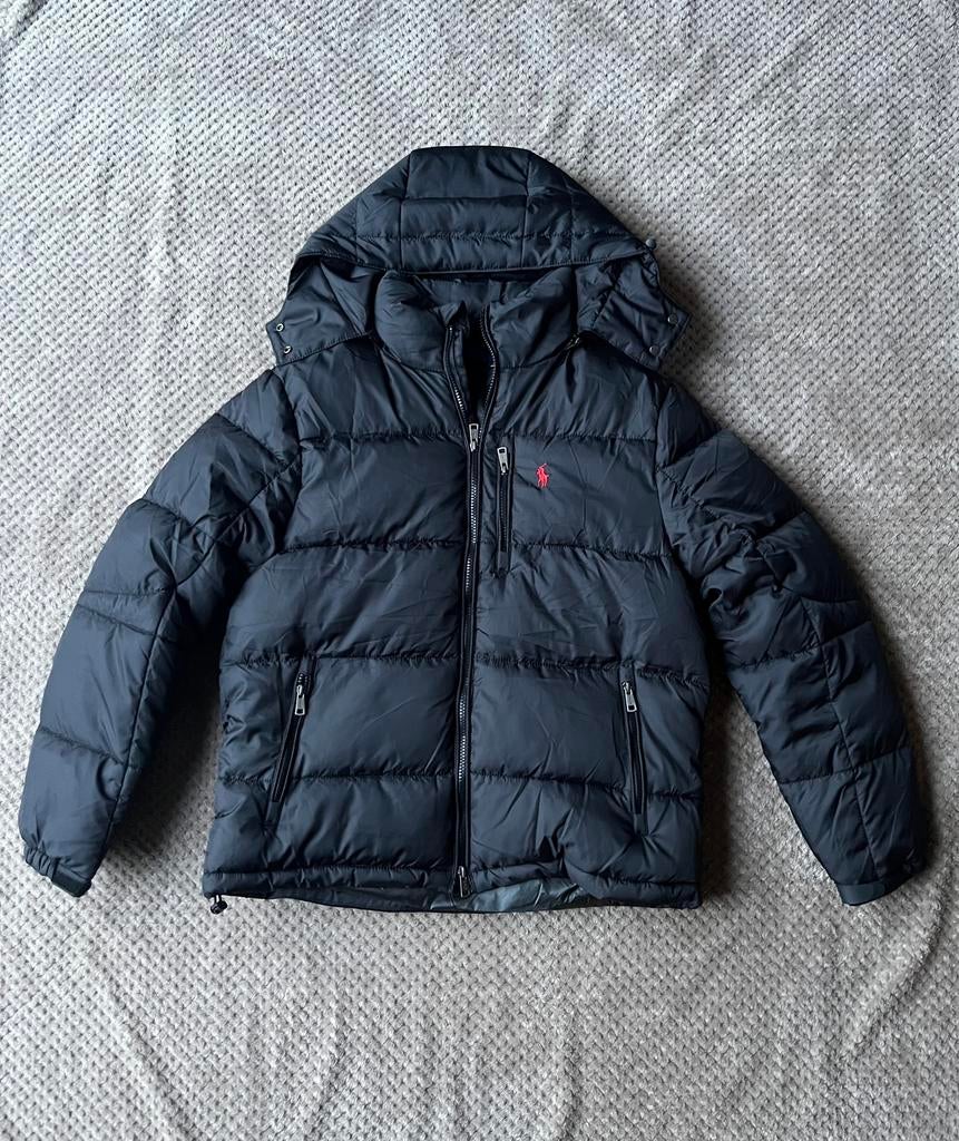 Polo Ralph Lauren puffer jacket in zwart maat S, Ophalen of Verzenden, Nieuw, Maat 36 (S), Zwart