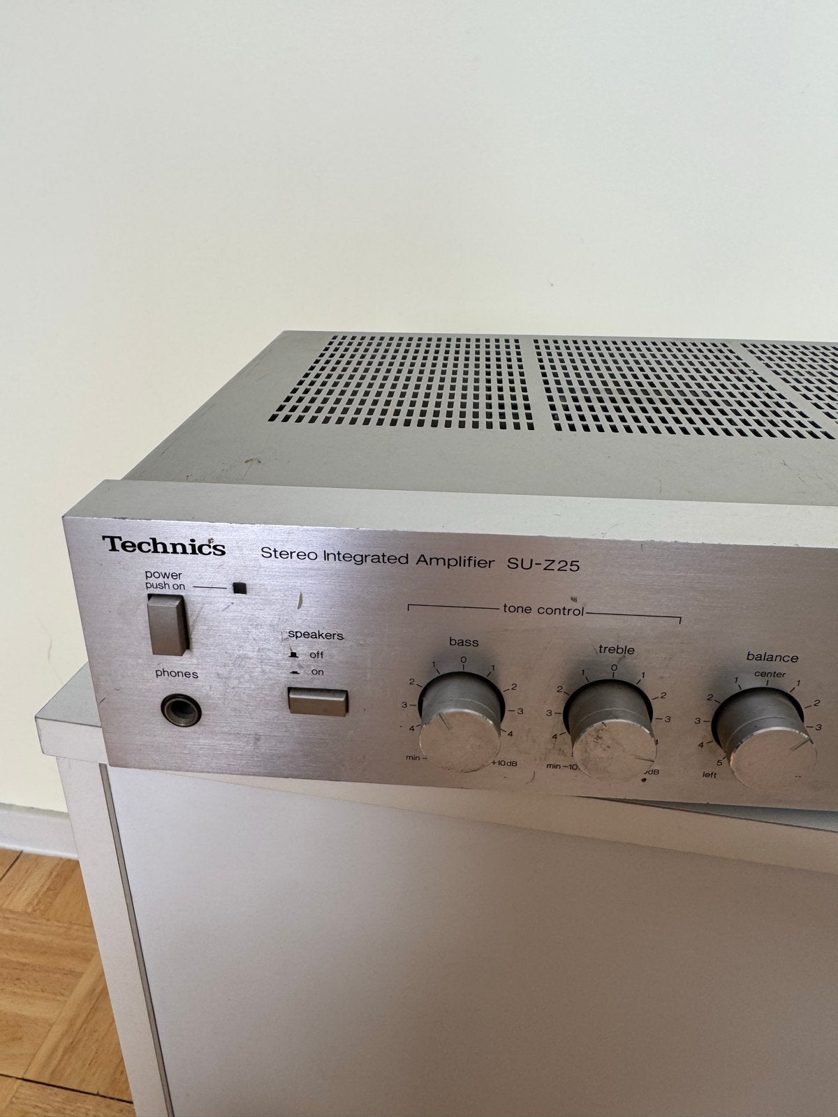 Technics SU-Z25 Stereo Geïntegreerde Versterker, Overige merken, Gebruikt, Ophalen of Verzenden, Minder dan 60 watt