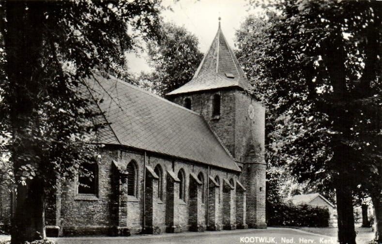 Kootwijk, Ned. Herv. Kerk - 196? gelopen, Ophalen of Verzenden, 1960 tot 1980, Gelopen, Gelderland