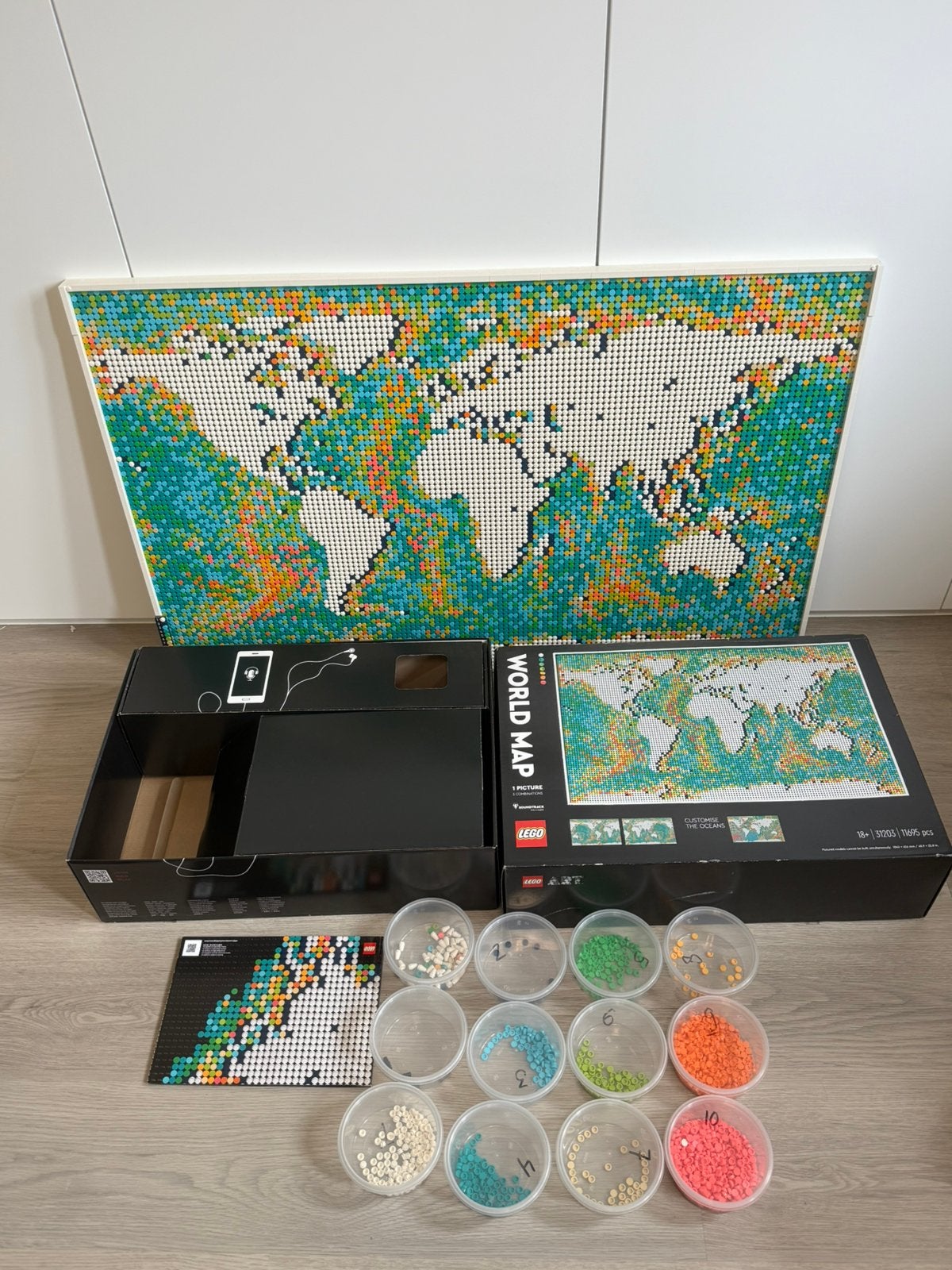 Lego 31203 World Map Arts Wereldkaart, Kinderen en Baby's, Speelgoed | Bouwstenen, Ophalen of Verzenden