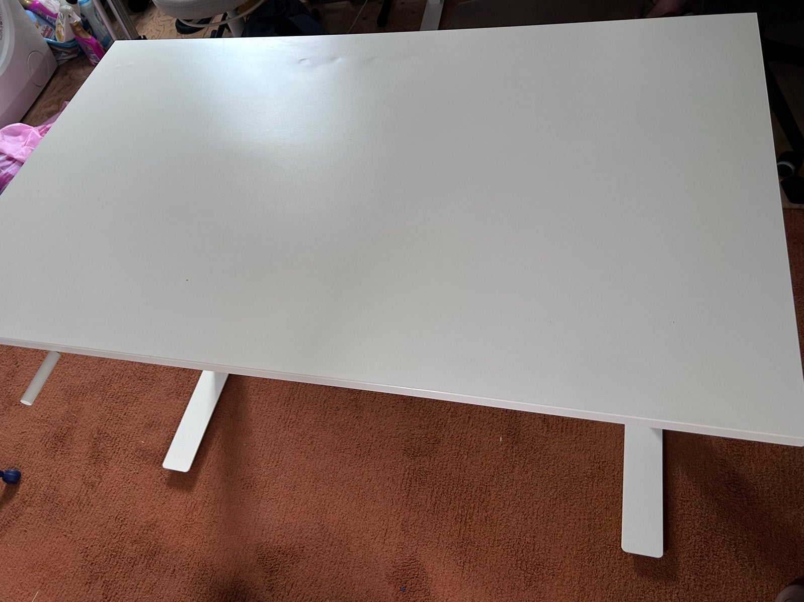 Ikea Trotten zit/sta bureau 120x70. Zeer goede staat, Ophalen, Zit-sta bureau, 120 cm, In hoogte verstelbaar