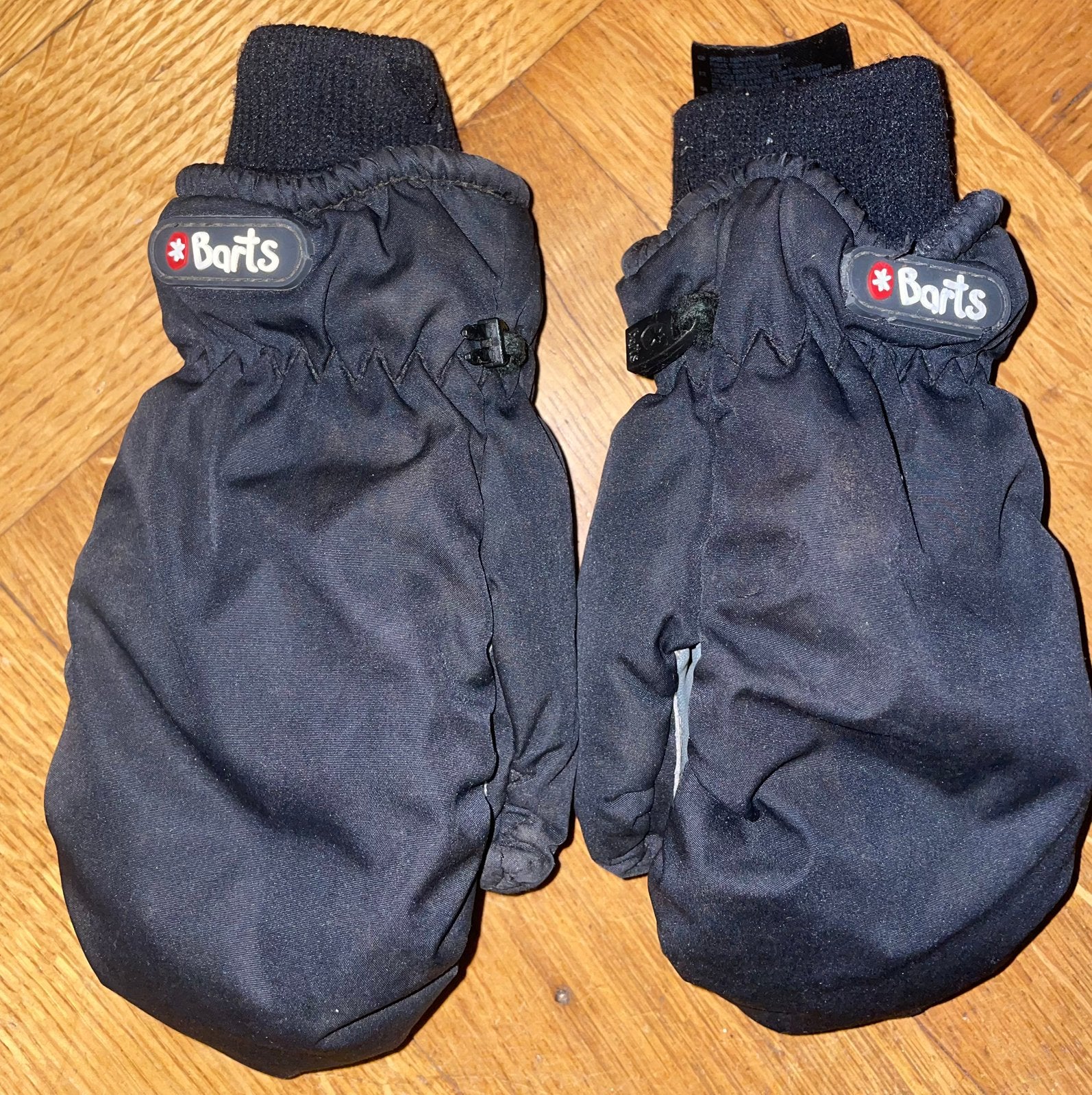 Barts Wanten Kinderen 3 tot 5 jaar- Zwart donkerblauw, Kinderen en Baby's, Ophalen, Zo goed als nieuw