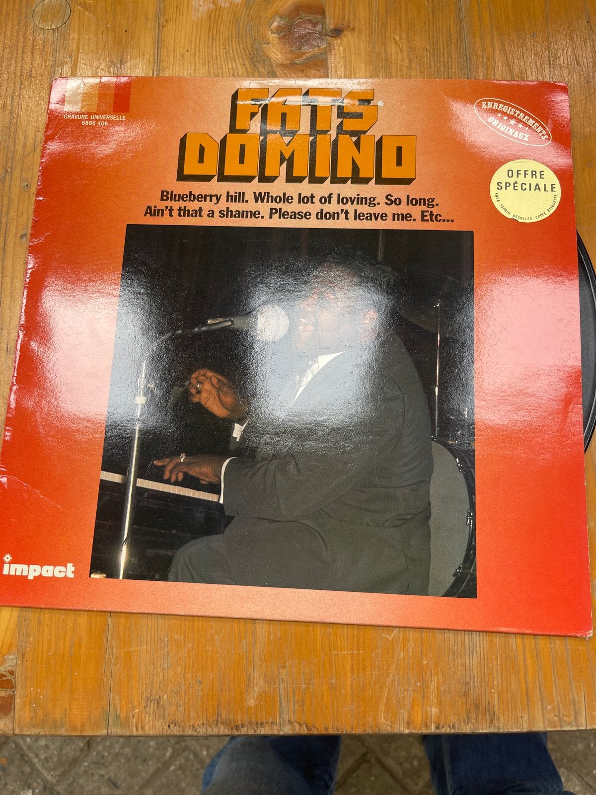 Fats Domino - Blueberry Hill e.a. (Vinyl LP), Ophalen, 1970 - 1979, Gebruikt, 12 inch