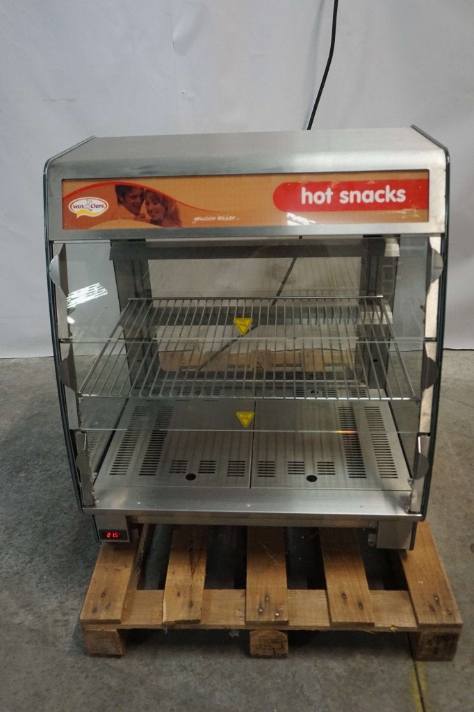 Fri jado csd 180 hot warmhoudvitrine warmtevitrine, Zakelijke goederen, Fornuis, Frituur en Grillen, Gebruikt, Niet ingevuld, Niet ingevuld