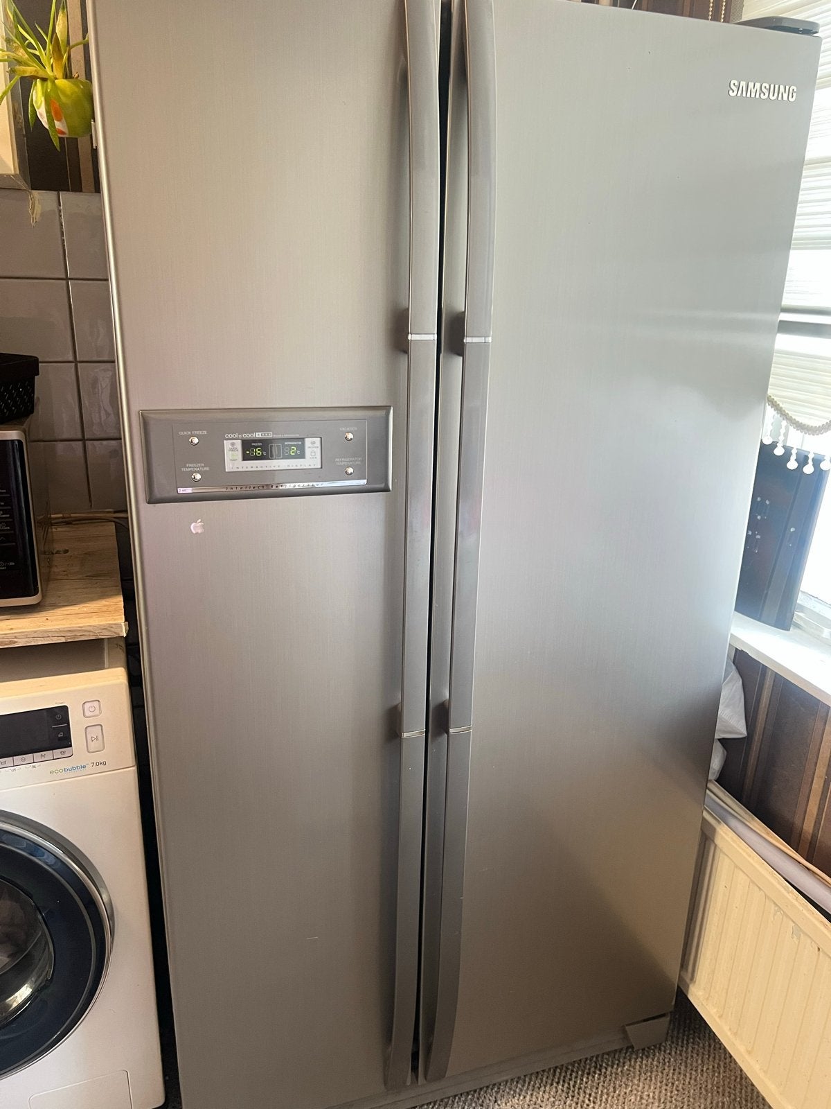 Samsung Amerikaanse koelkast Side-by-Side 557L – SR-S2026CSS, Ophalen of Verzenden