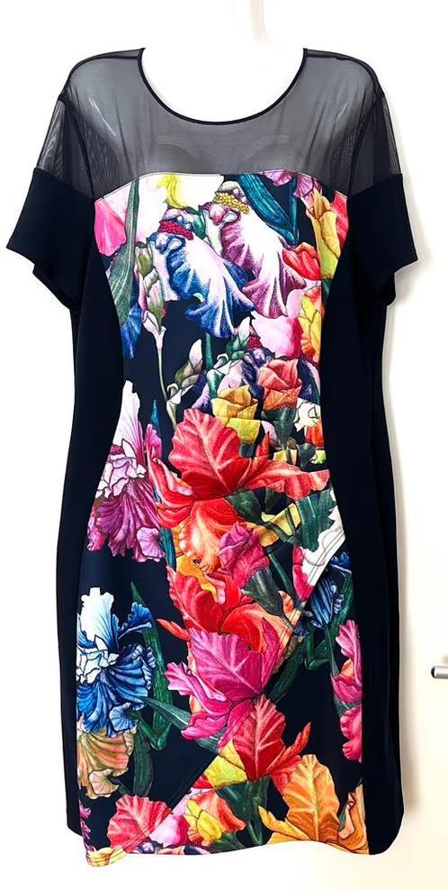 Joseph Ribkoff bloemen jurk maat 46[v], Overige kleuren, Maat 46/48 (XL) of groter, Ophalen of Verzenden, Zo goed als nieuw