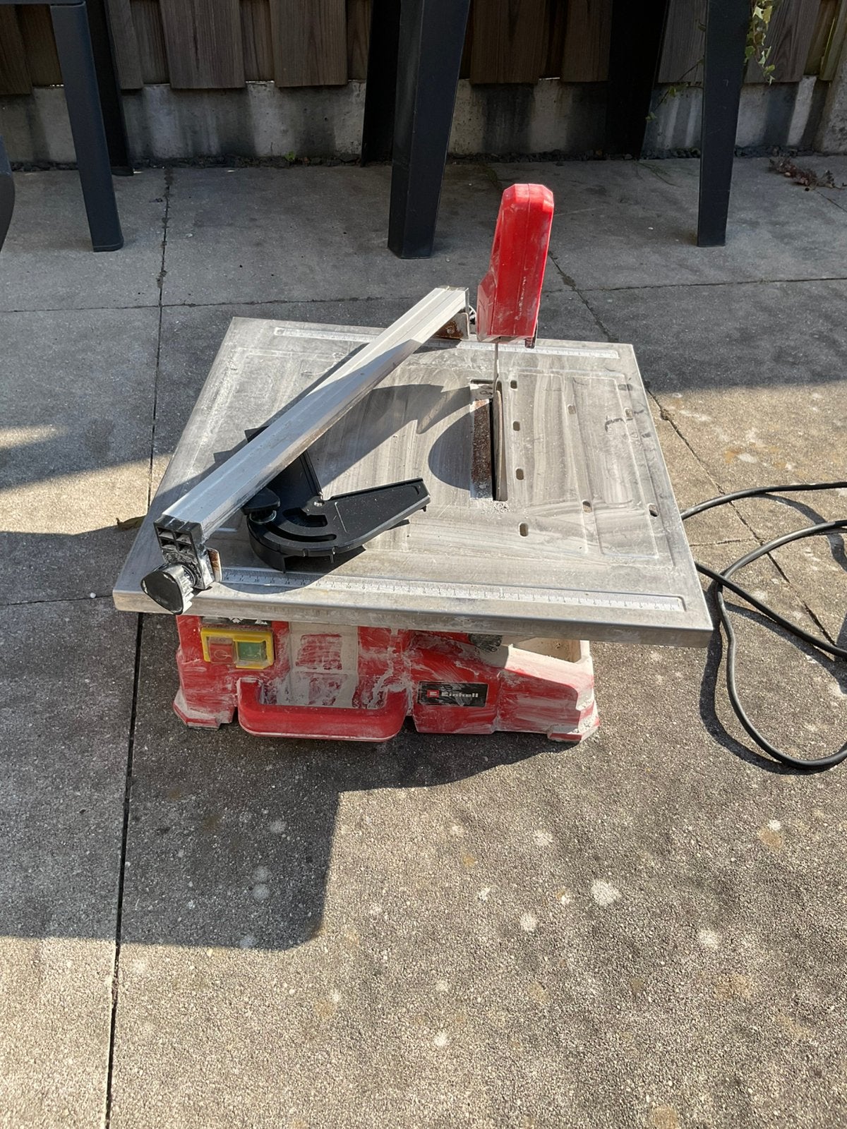 Zaagtafel, Doe-het-zelf en Verbouw, Gereedschap | Zaagmachines, Ophalen, Minder dan 30 mm, Gebruikt, Overige typen