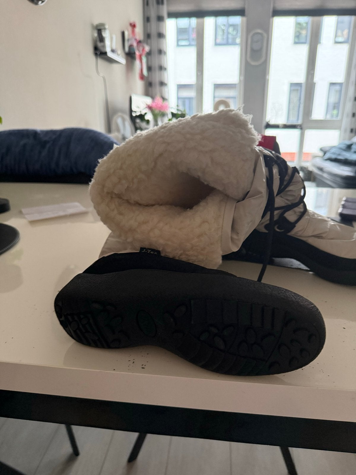 Snowboots - Maat 38 - 39 Zo goed als nieuw, Ophalen of Verzenden, Zo goed als nieuw, Wit, Snowboots