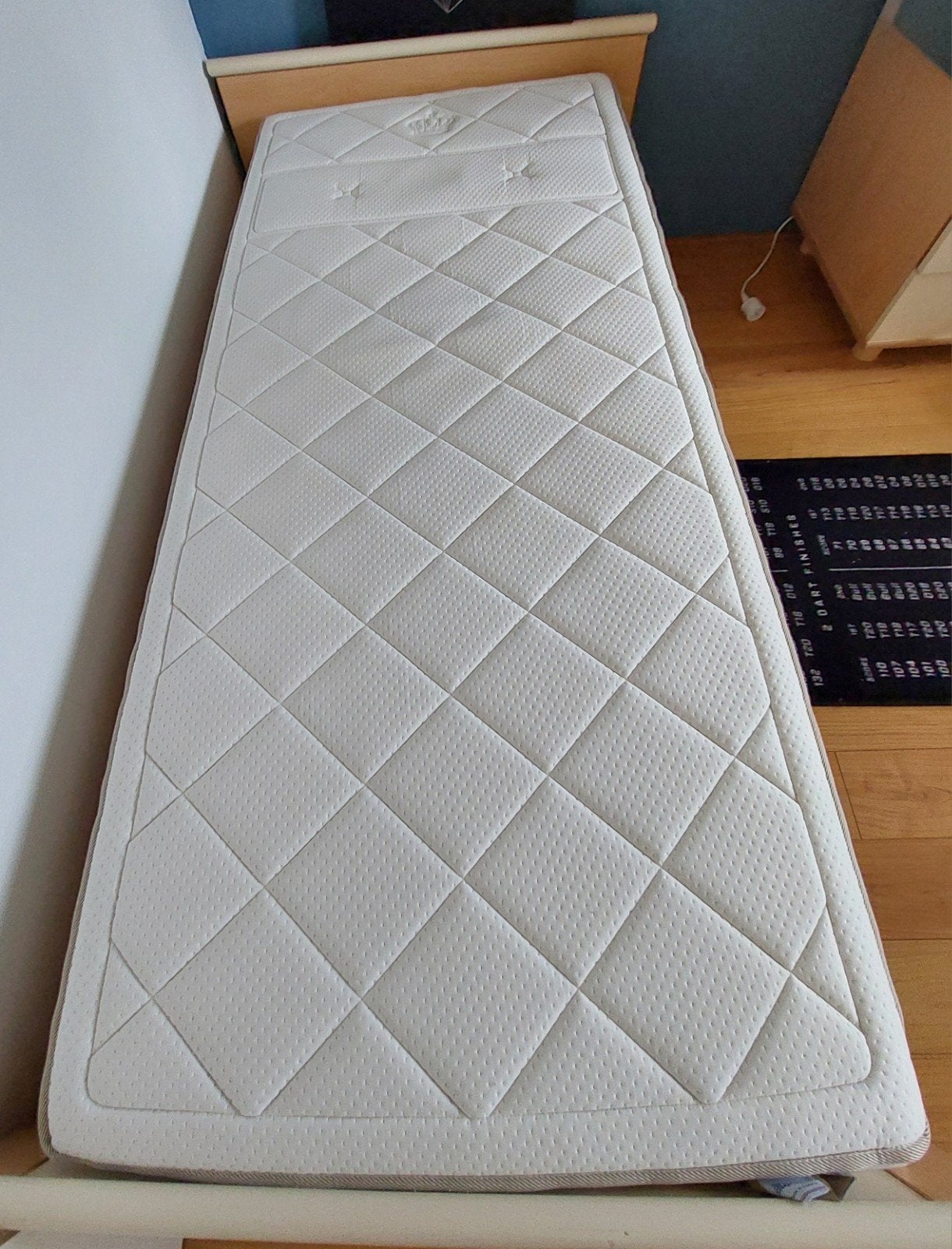 Auping Maestro matras 90x200 cm, hoogte 20 cm, Huis en Inrichting, Ophalen, Gebruikt, 90 cm, Eenpersoons