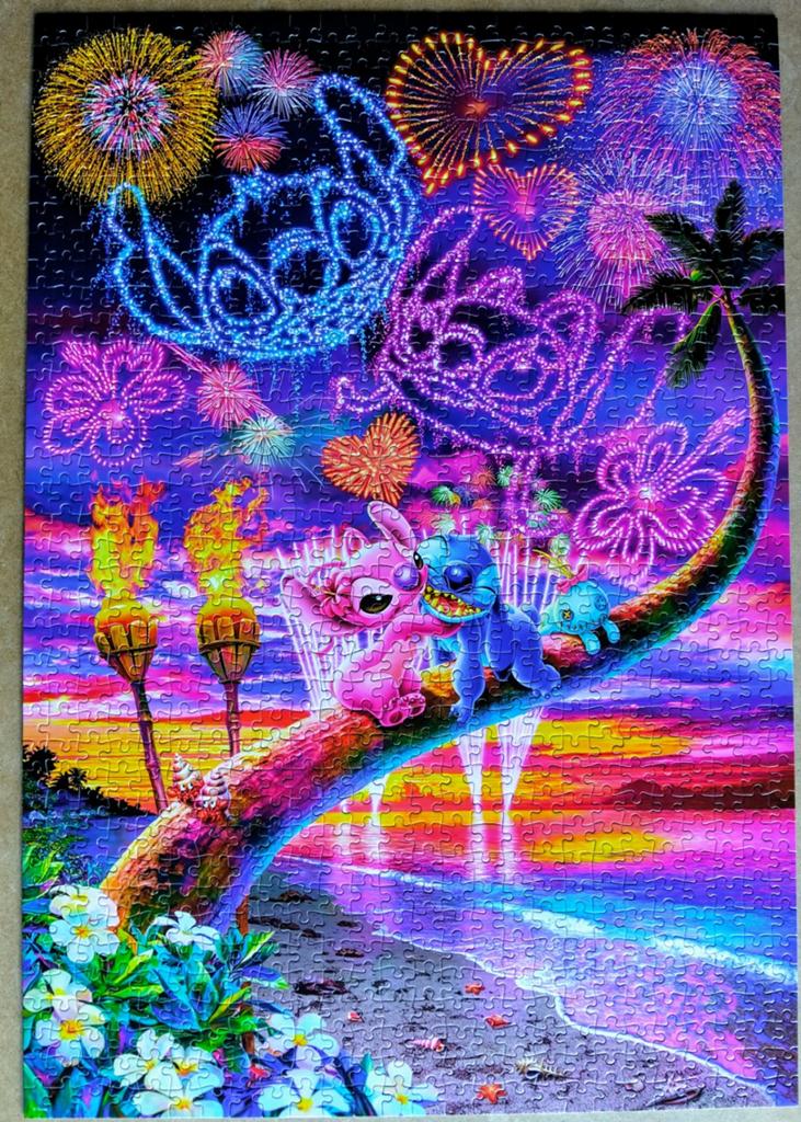 Disney puzzel Tenyo, Ophalen of Verzenden, 500 t/m 1500 stukjes, Zo goed als nieuw, Legpuzzel