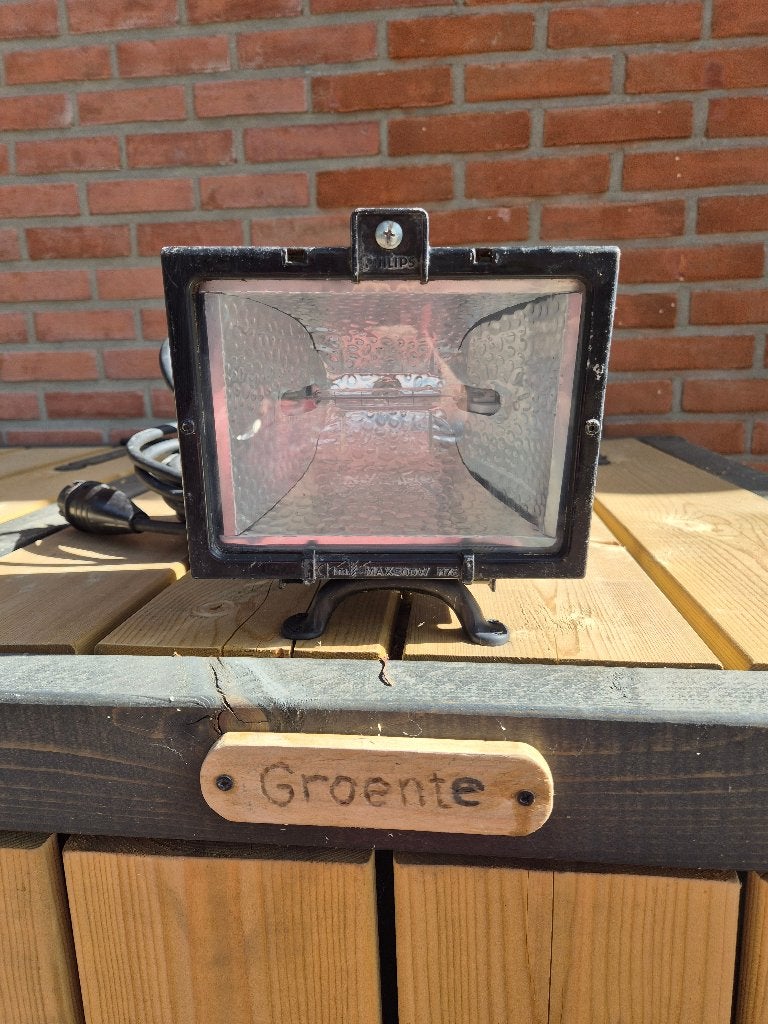 kleine bouwlamp, Ophalen, Gebruikt, Minder dan 50 watt, Lamp