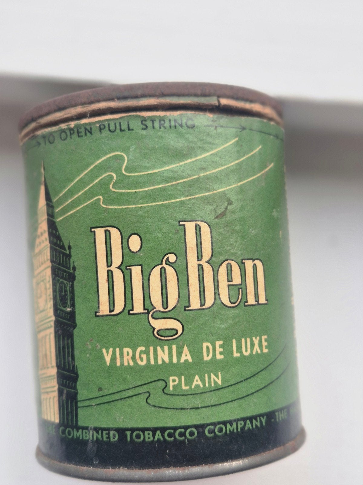 Big Ben Virginia Cigarettes blik, Verzamelen, Ophalen of Verzenden, Gebruikt, Overige