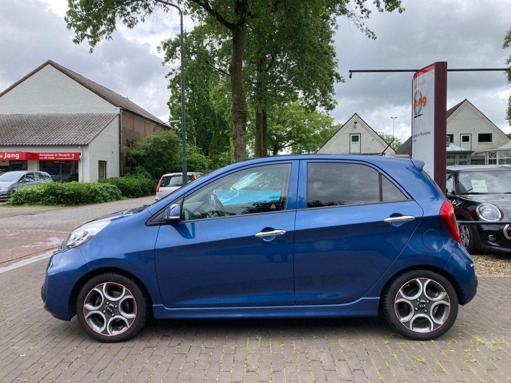 Kia PICANTO 1.2 CVVT SPORTSLINE / STOEL+STUUR VERW. / AIRCO-, Auto's, Voorwielaandrijving, Euro 5, 86 pk, Gebruikt
