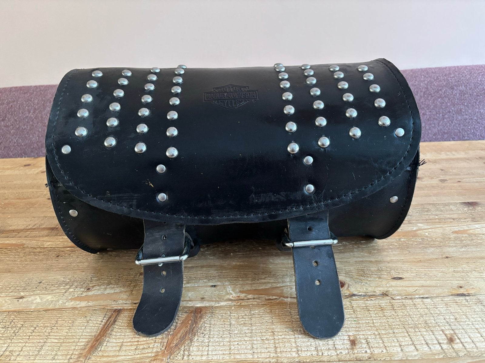 Harley-Davidson gereedschapstas met studs, Ophalen of Verzenden, Gebruikt