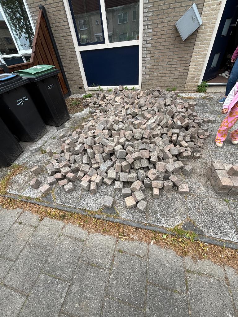 Gratis stenen!, Ophalen, Gebruikt, Beton, Klinkers