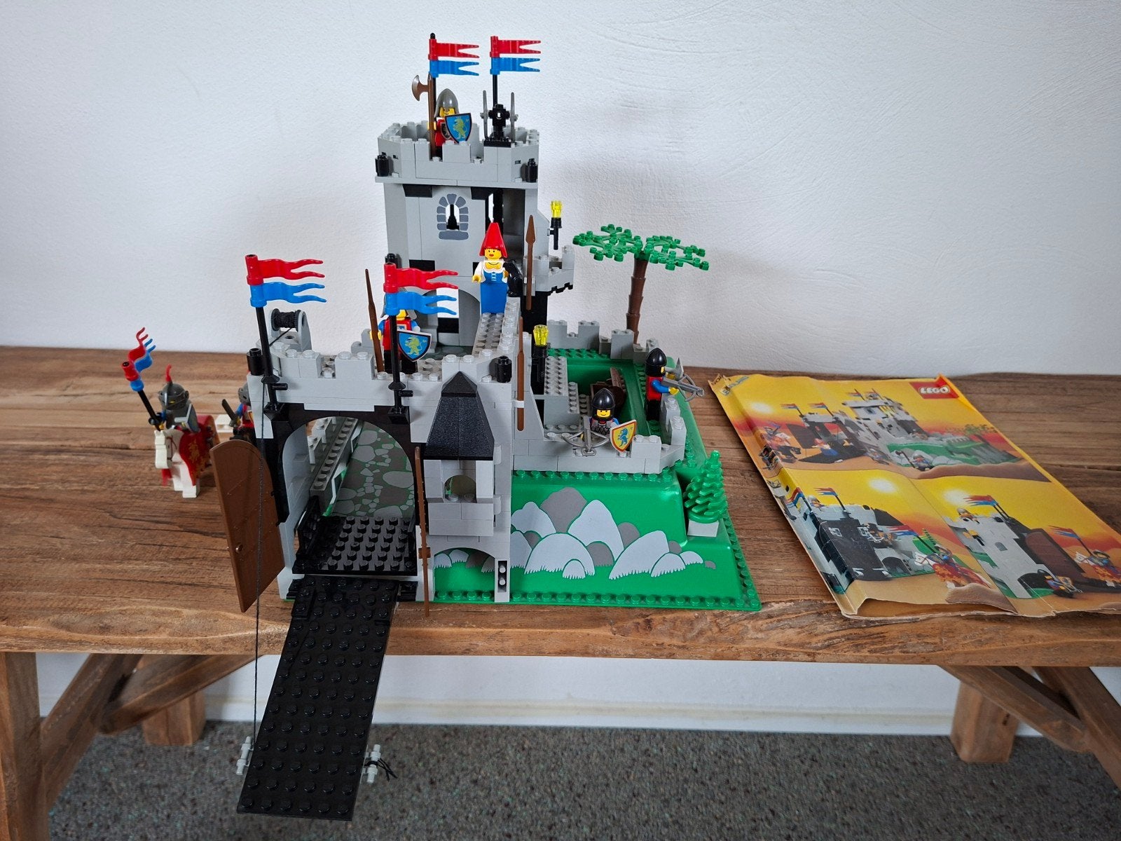 Lego set Castle King's mountain Fortress 6081, Compleet, Gebruikt, Lego, Ophalen of Verzenden