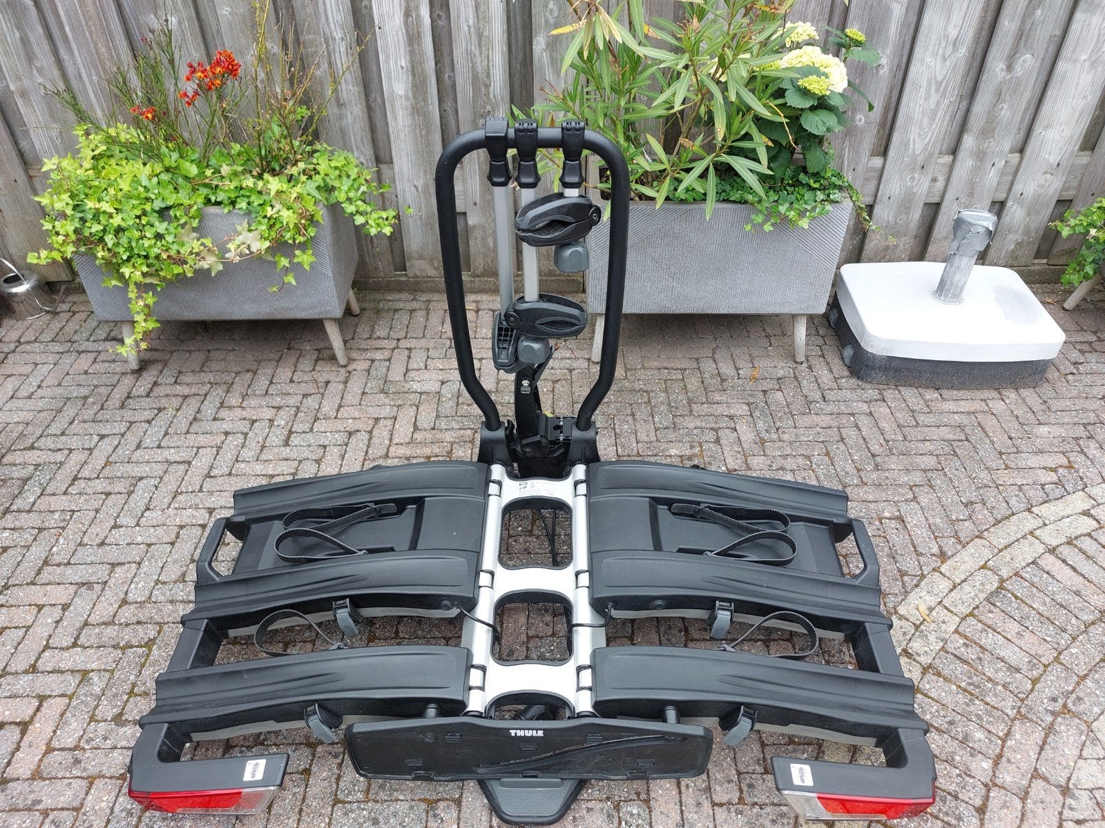 Thule easyfold 934 3 fietsen, Auto diversen, Fietsendragers, Ophalen of Verzenden, 2 fietsen, Gebruikt, Trekhaakdrager