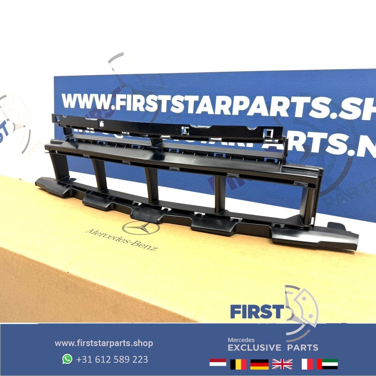 W176 A KLASSE FACELIFT AMG BUMPER ROOSTER VOORBUMPER MIDDEN, Gebruikt, -, Ophalen of Verzenden, -