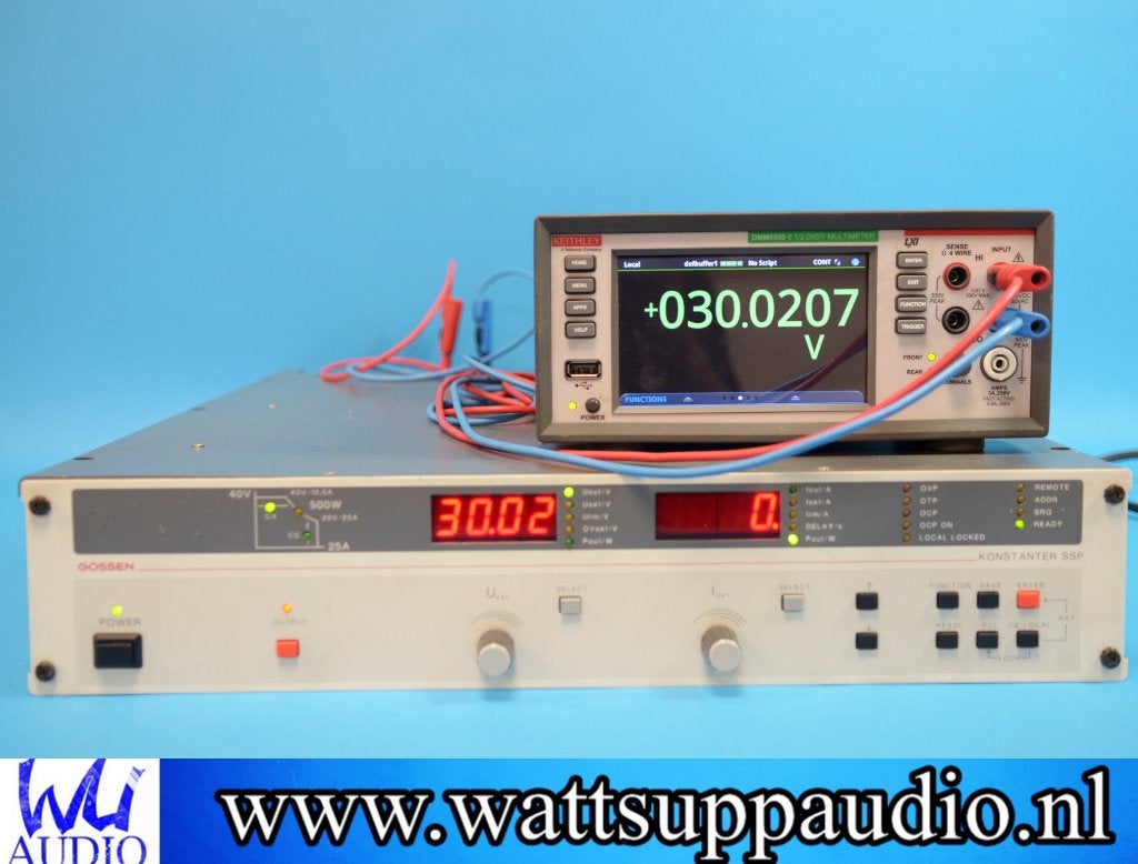 METRAWATT GOSSEN KONSTANTER SSP 62N-40RU-25P DC Labvoeding, Gebruikt, ., Elektriciteit, Ophalen of Verzenden
